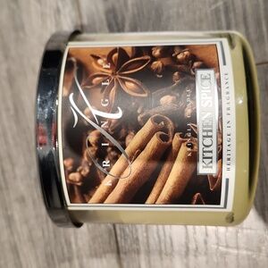 NWT Kringle Candle Kitchen Spice Medium Jar 14.5 oz